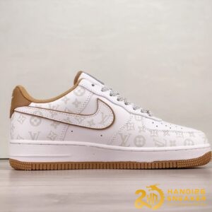 Giày Nike Air Force 1 07 Low Lv White Brown Grey DR9868 300 (3)