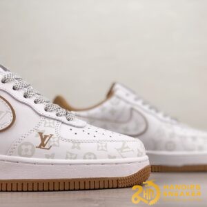 Giày Nike Air Force 1 07 Low Lv White Brown Grey DR9868 300 (4)