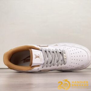 Giày Nike Air Force 1 07 Low Lv White Brown Grey DR9868 300 (7)