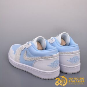 Giày Nike Air Jordan 1 Low Blue Tint Elephant Print IB7692 400 (8)