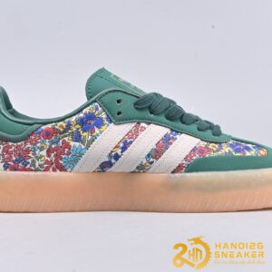 Giày Adidas Sambae Liberty London Collegiate Green (1)