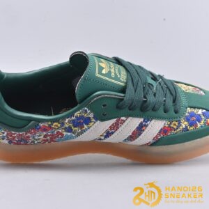 Giày Adidas Sambae Liberty London Collegiate Green (3)