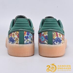 Giày Adidas Sambae Liberty London Collegiate Green (5)