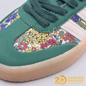 Giày Adidas Sambae Liberty London Collegiate Green (8)