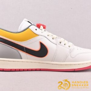 Giày Nike Air Jordan 1 Low Premium Sail Yellow Ochre (1)