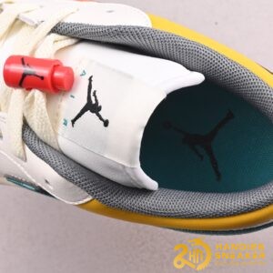 Giày Nike Air Jordan 1 Low Premium Sail Yellow Ochre (4)