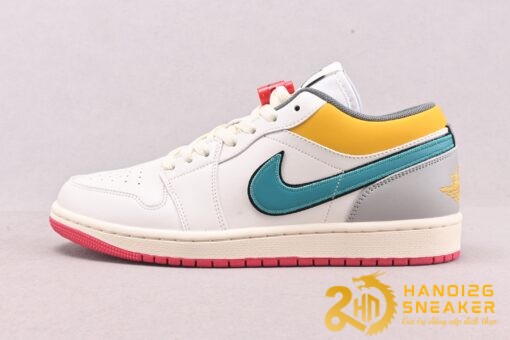 Giày Nike Air Jordan 1 Low Premium Sail Yellow Ochre