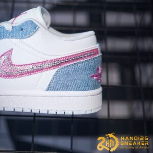 Giày Nike Jordan 1 Low SE Denim Sequin HQ2001 400 (6)