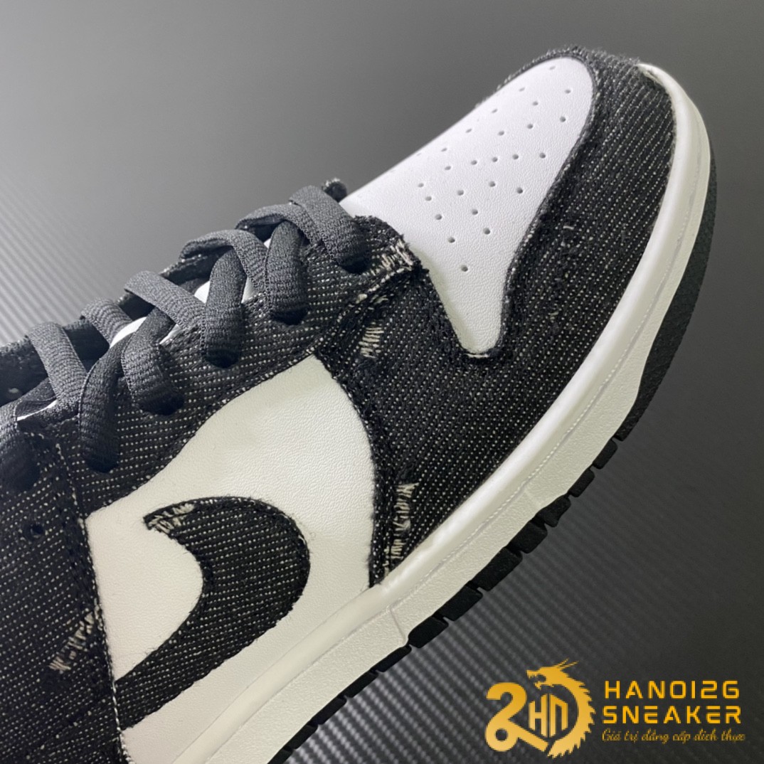 Giày Nike SB Dunk Low Levis Denim Black White LE0021 006 (2)