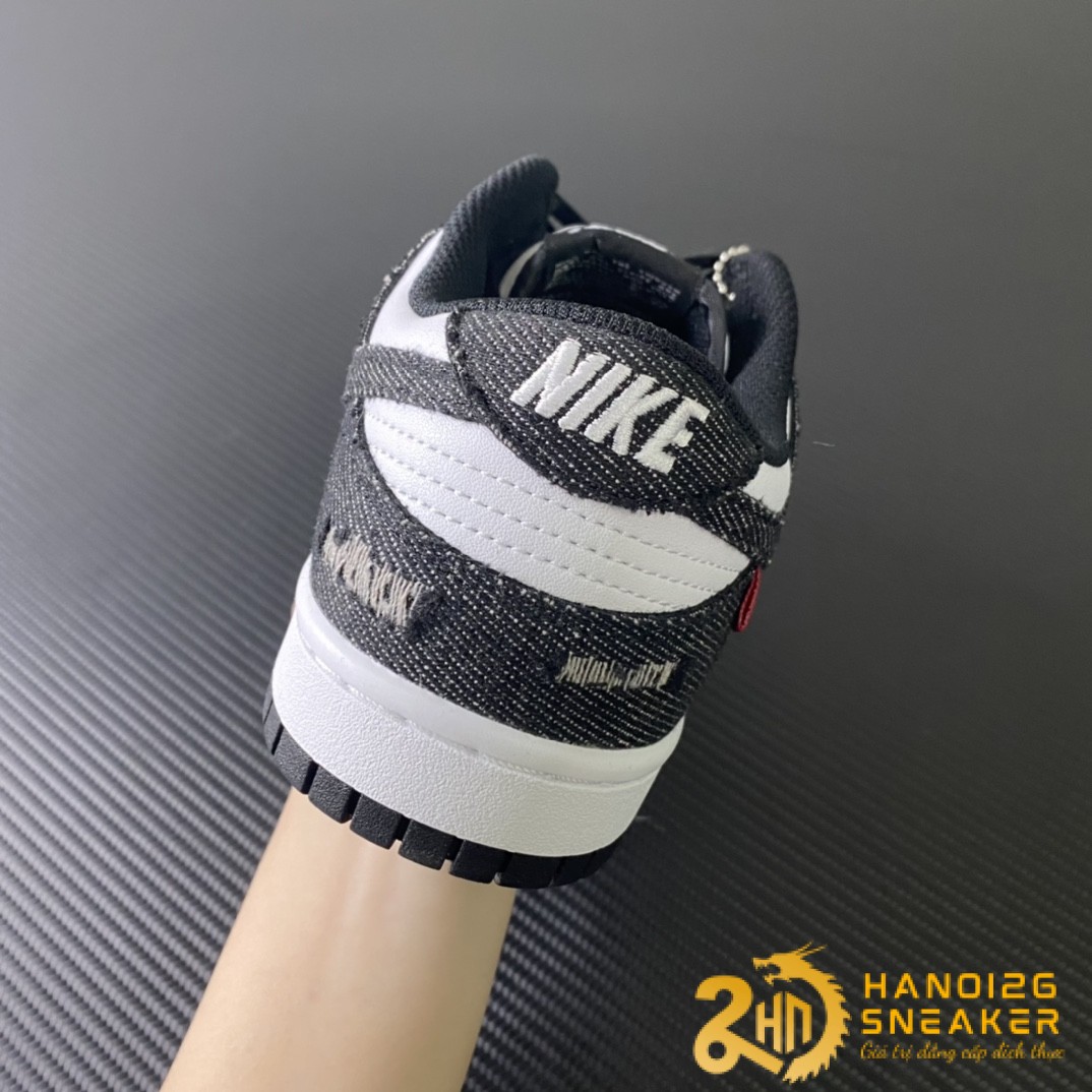 Giày Nike SB Dunk Low Levis Denim Black White LE0021 006 (4)