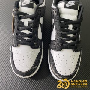 Giày Nike SB Dunk Low Levis Denim Black White LE0021 006 (8)