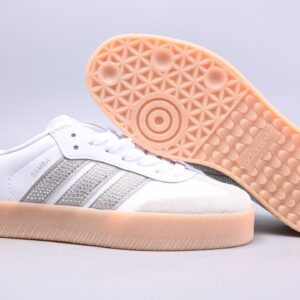Giày Adidas Sambae Rhinestone Crystal White Silver IH4046 (6)