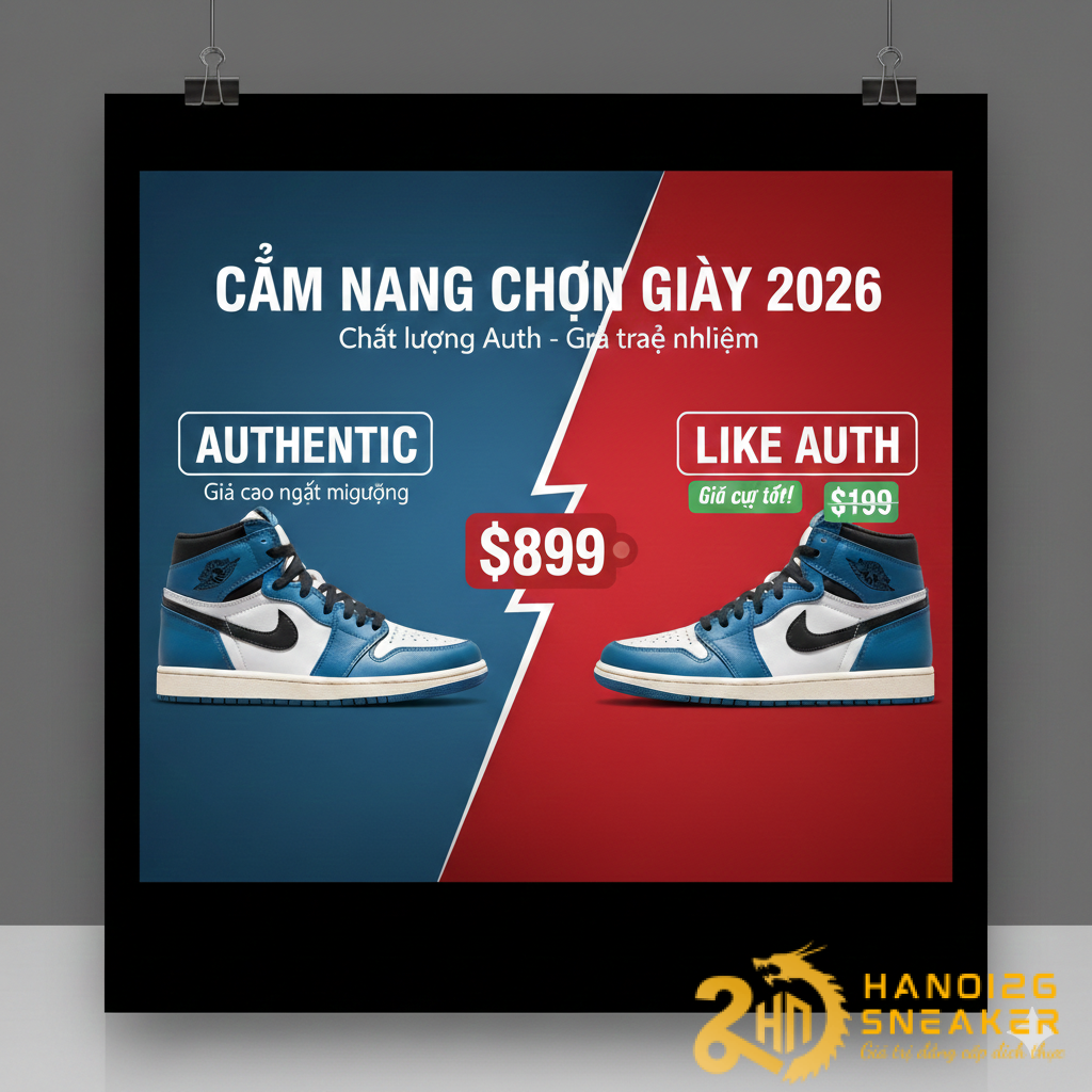 Giày Like Auth Là Gì Cẩm Nang Chọn Giày Like Auth Chuẩn 2026