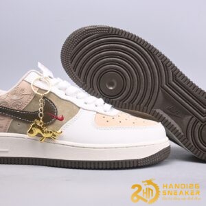 Giày Nike Air Force 1 07 Low Year Of The Horse Khaki (2)