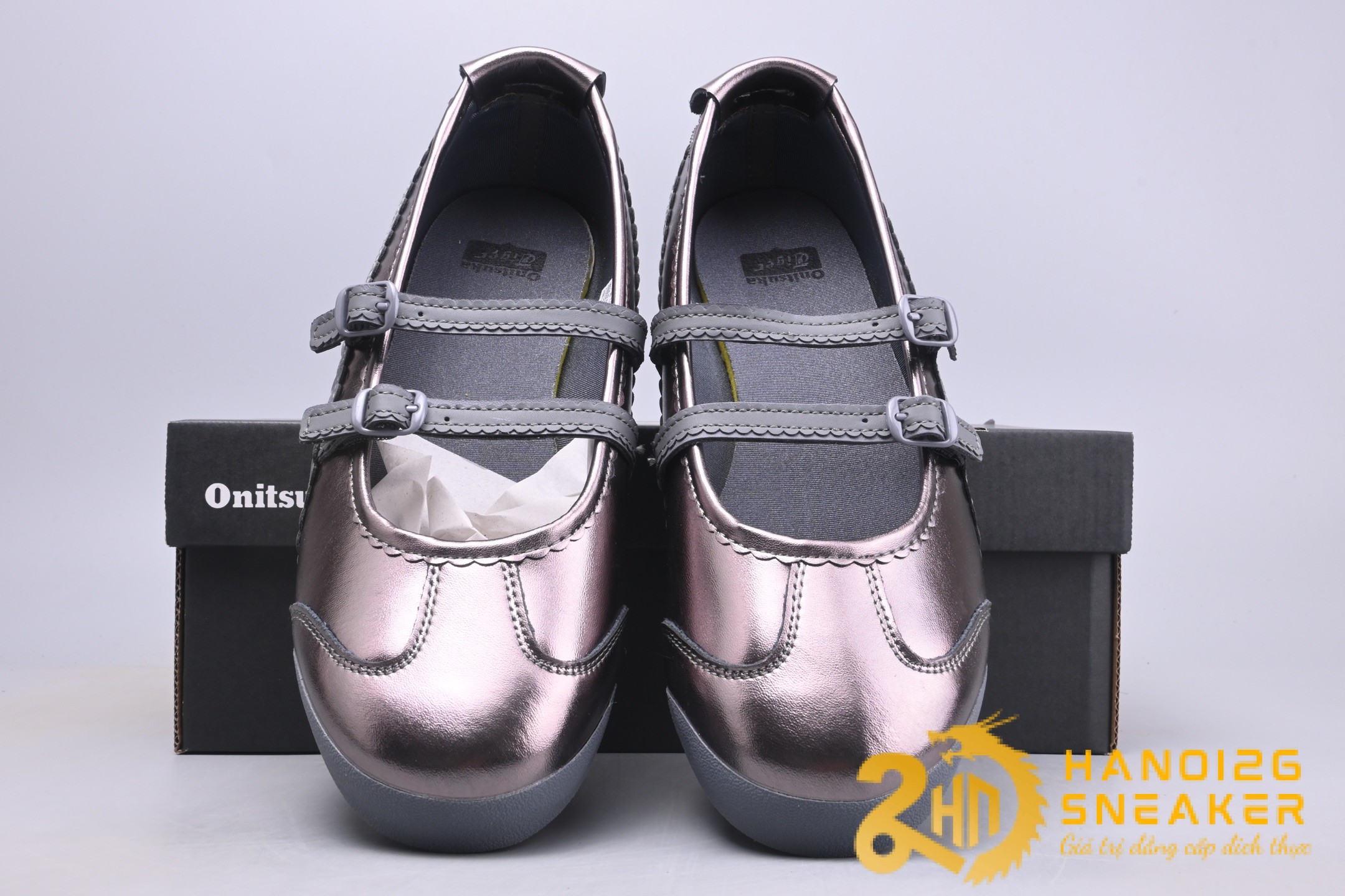 Giày Onitsuka Tiger Mexico 66 TGRS Metallic Pack Gunmetal Metropolis (6)