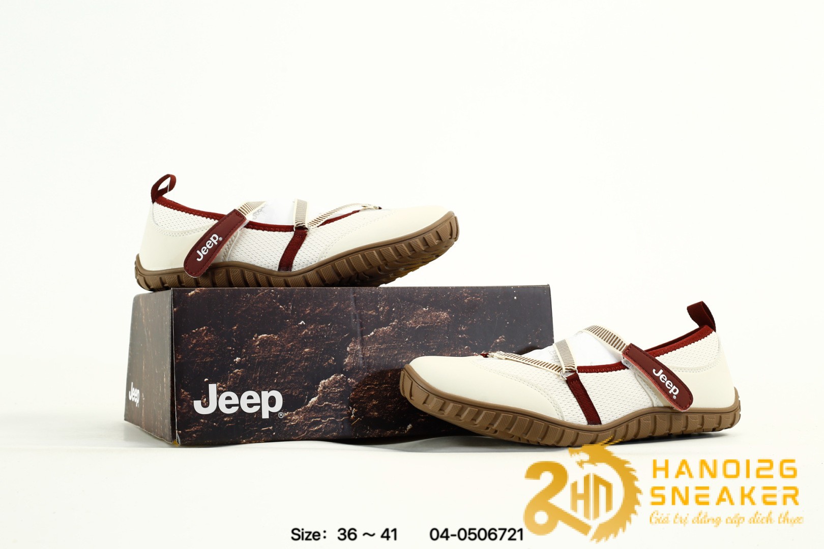 Giày Jeep Mary Jane 3 Dây Quai P651W13111 (2)
