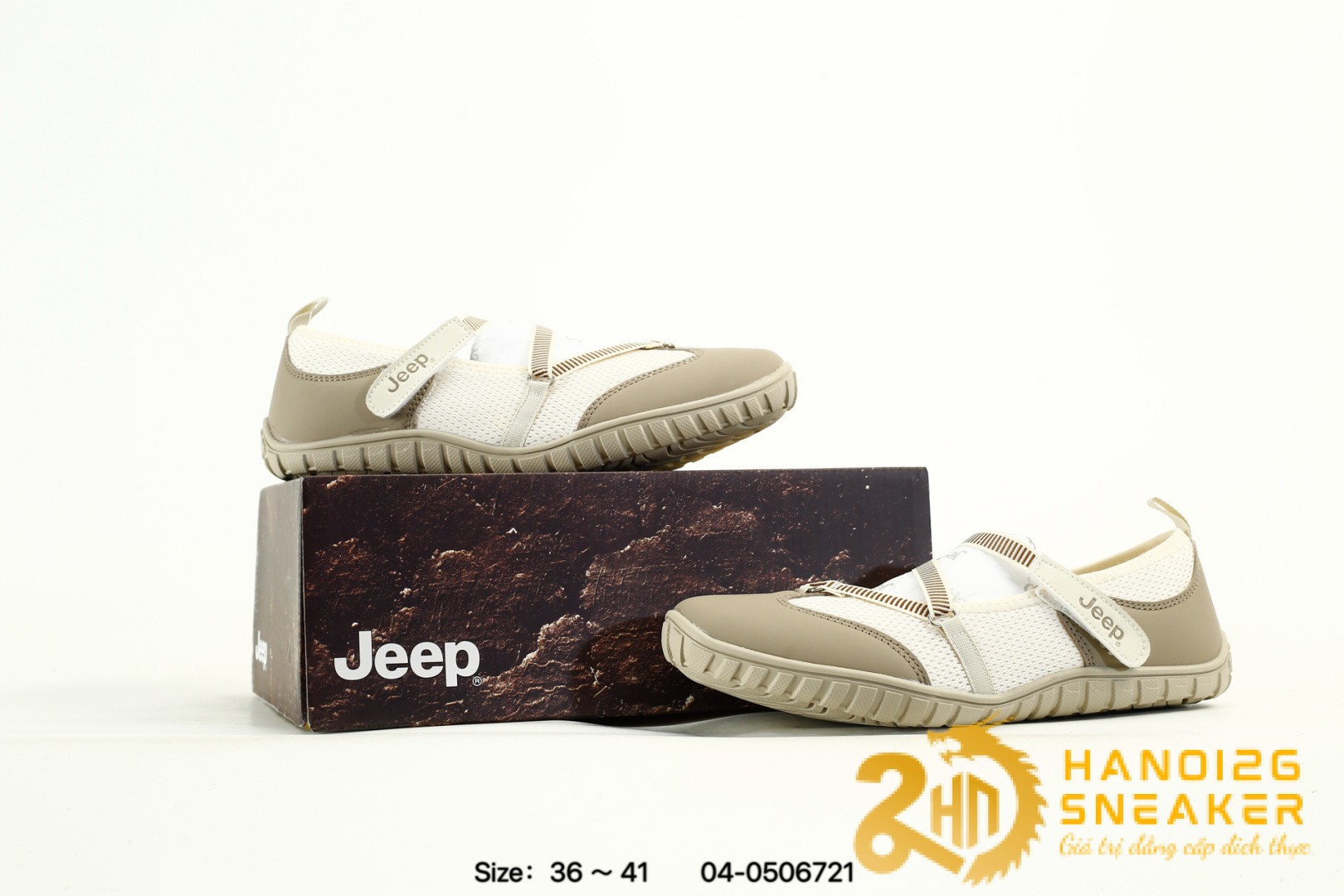 Giày Jeep Mary Jane 3 Dây Quai P651W13111 (3)