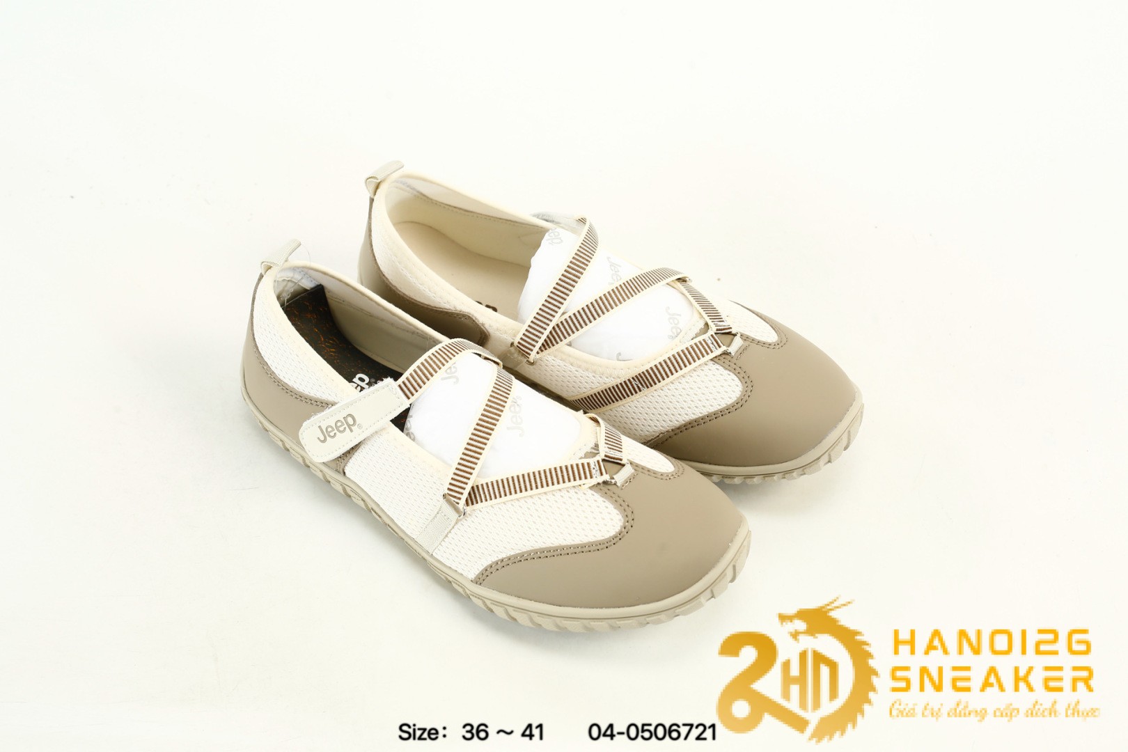 Giày Jeep Mary Jane 3 Dây Quai P651W13111 (6)