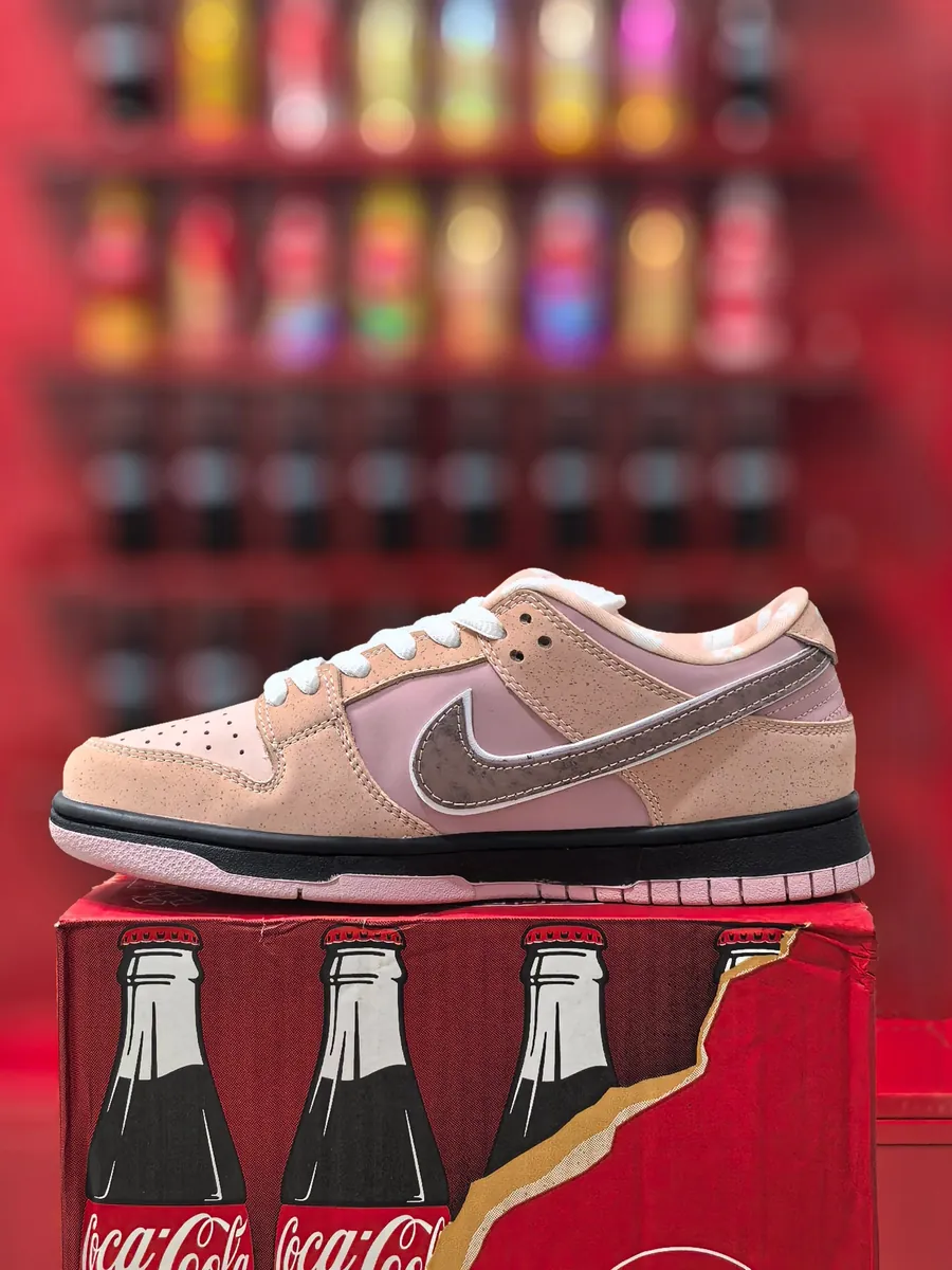 Giày sneaker nữ cổ thấp tông hồng đất phối nâu trầm, gợi ý quà tặng 20/10 mẫu 03